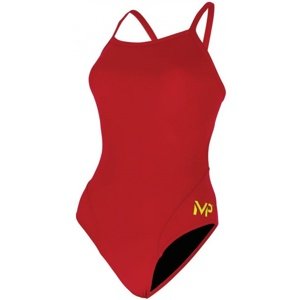 Michael phelps solid mid back red 22