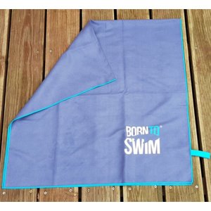 Microfibre ručník borntoswim towel modrá