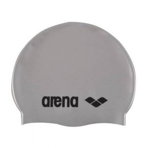 Arena classic silicone cap šedá
