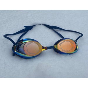 Borntoswim freedom mirror swimming goggles tmavě modrá