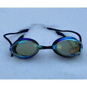 Borntoswim freedom mirror swimming goggles modrá