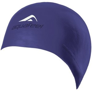 Plavecká čepice aquafeel bullitt silicone cap tmavě modrá
