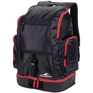Plavecký batoh aquafeel rucksack černo/červená