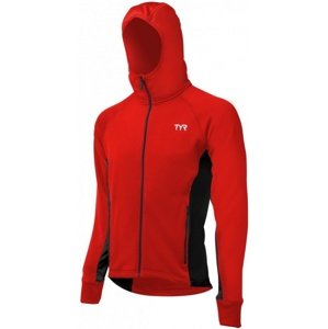 Tyr male victory warm-up jacket red/black s