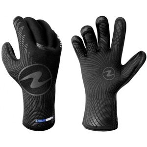 Neoprenové rukavice aqualung dry gloves liquid seams 3mm black m