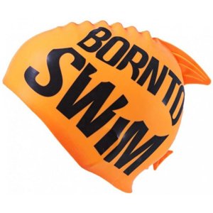 Borntoswim guppy junior swim cap oranžová