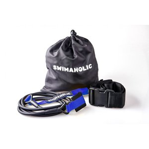 Swimaholic safety cord short belt modrá