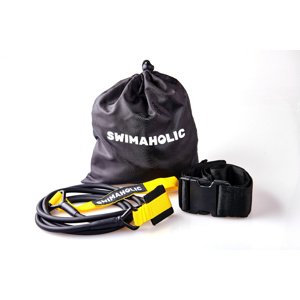 Swimaholic safety cord short belt žlutá