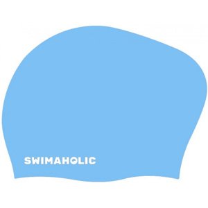Swimaholic long hair cap světle modrá