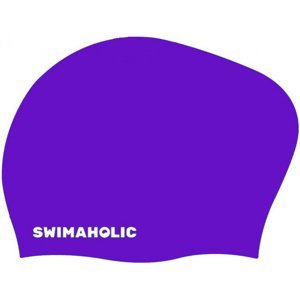 Swimaholic long hair cap fialová