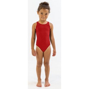 Finis youth bladeback solid red 20