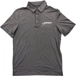 Finis coaches polo unisex charcoal s