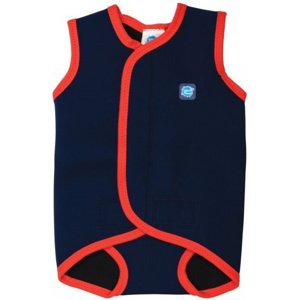 Splash about baby wrap navy/red s