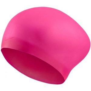 Nike long hair silicone cap růžová