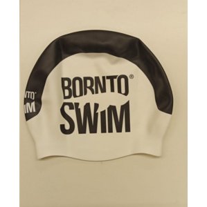 Borntoswim seamless swimming cap bílá