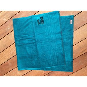 Borntoswim cotton towel 50x100cm modrá