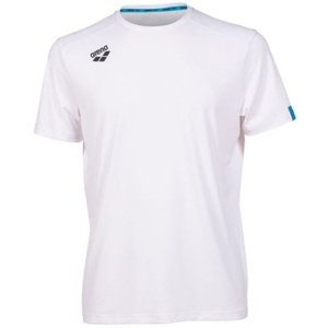 Pánské tričko arena team t-shirt solid white l