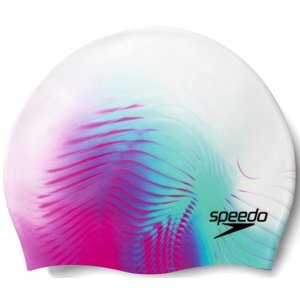 Speedo digital printed cap růžovo/bílá